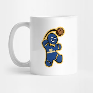 Golden State Warriors Gingerbread Man Mug